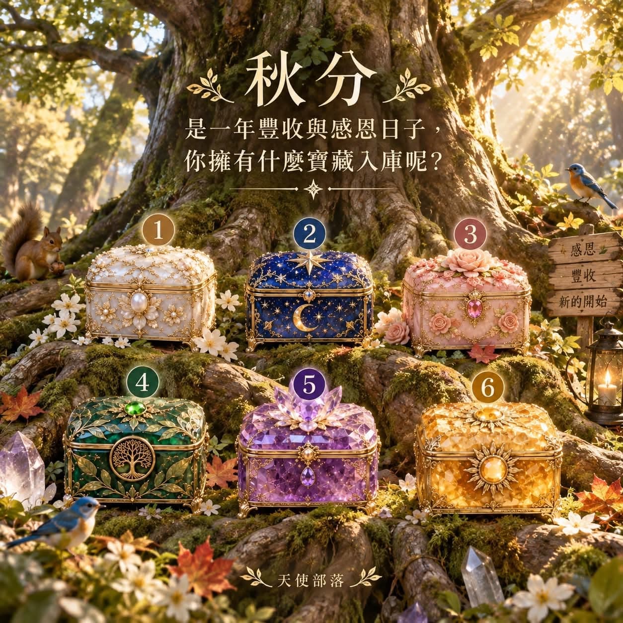 秋分神諭:未來三個月,什麼寶藏將進入你的生命?