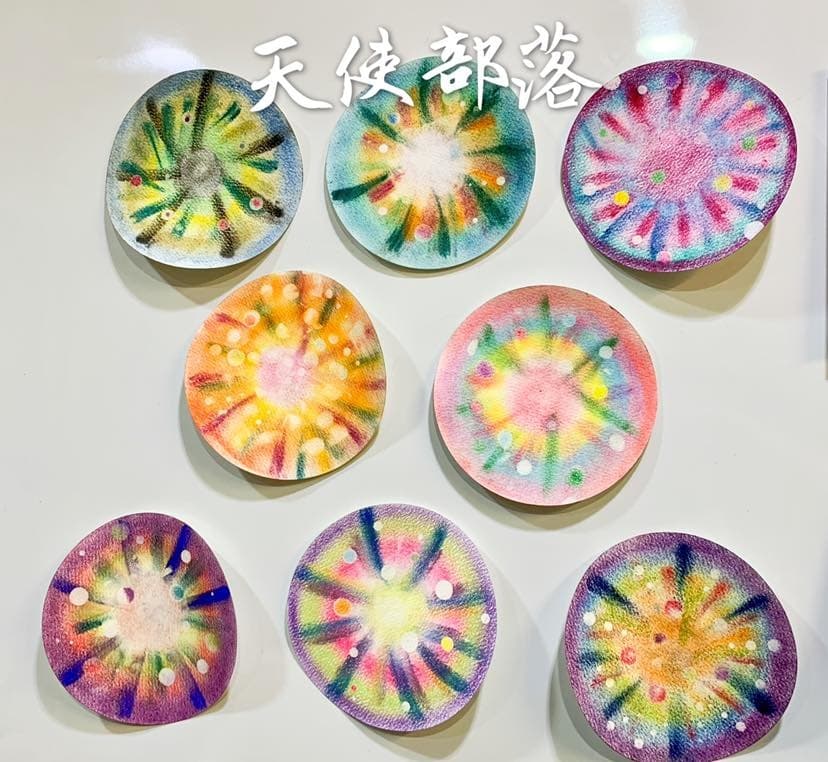 分享作品輕鬆粉彩~美味