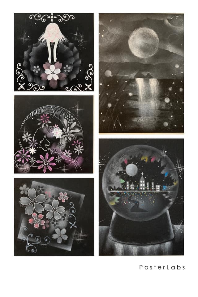 分享學生作品- Noir Art 黑色藝術認證