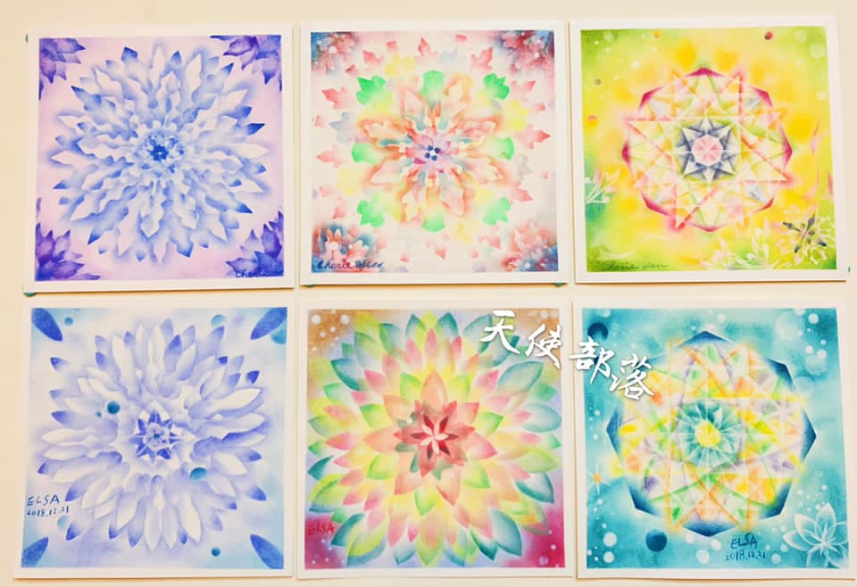 分享結晶之花學員作品- 透花變化