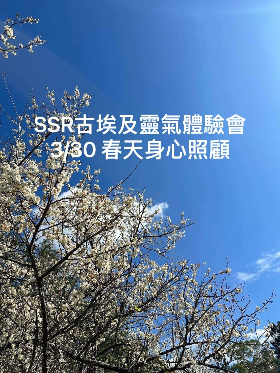 SSR古埃及靈氣體驗會-春天身心照顧