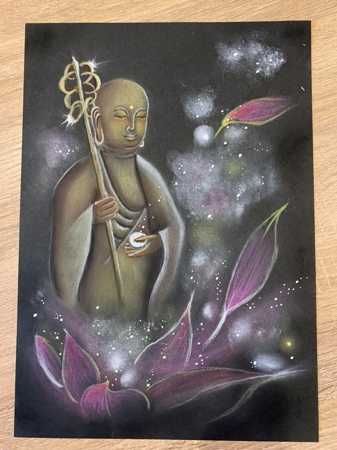 輕粉彩- 地藏王菩薩