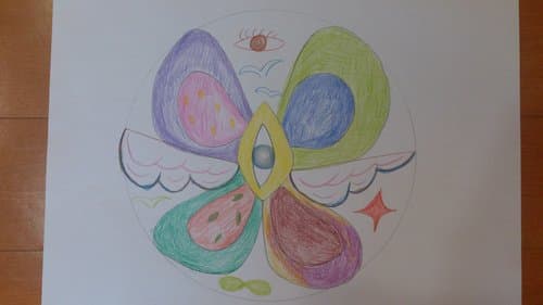 分享學員作品-SSR能量曼陀羅/說再見