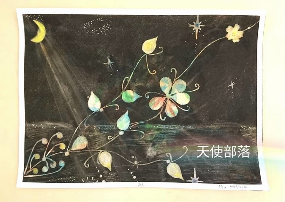 輕粉彩-夜色